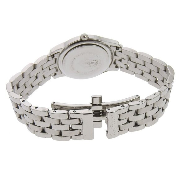 GUCCI Watches 5500L blackDial Stainless Steel Quartz Analog display Women - Picture 4 of 8